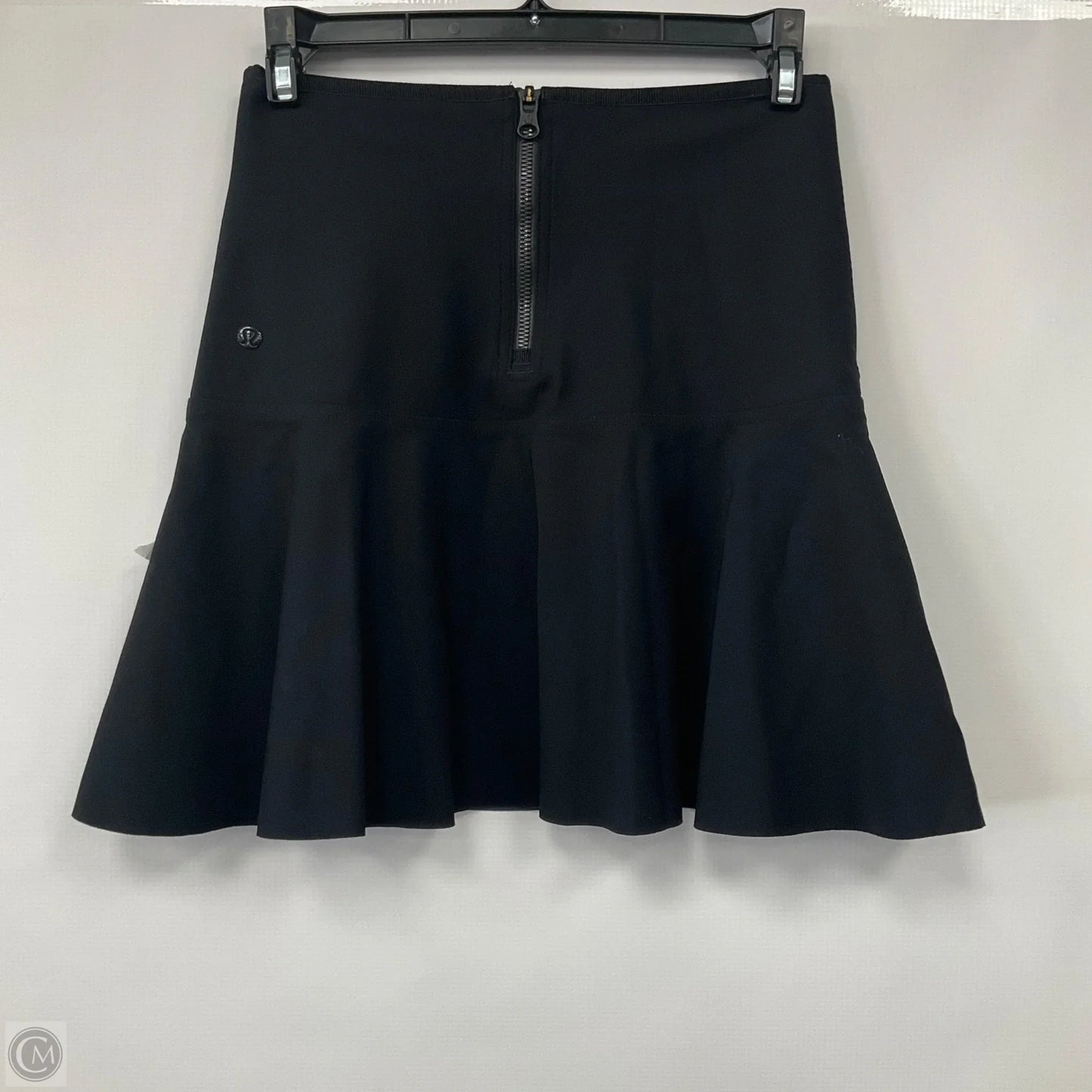 Athletic Skirt By Lululemon In Black, Size: 4