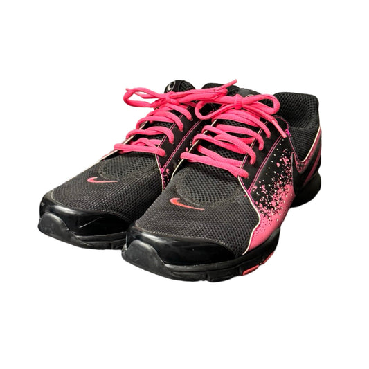 Shoes Athletic By Nike In Black & Pink, Size: 10