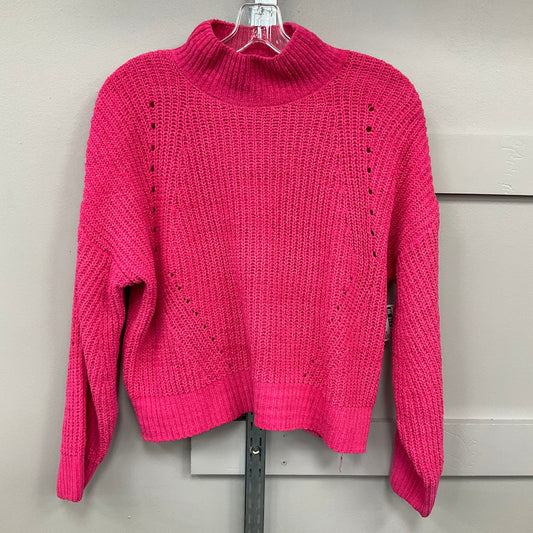 Sweater By Freshman In Pink, Size: L