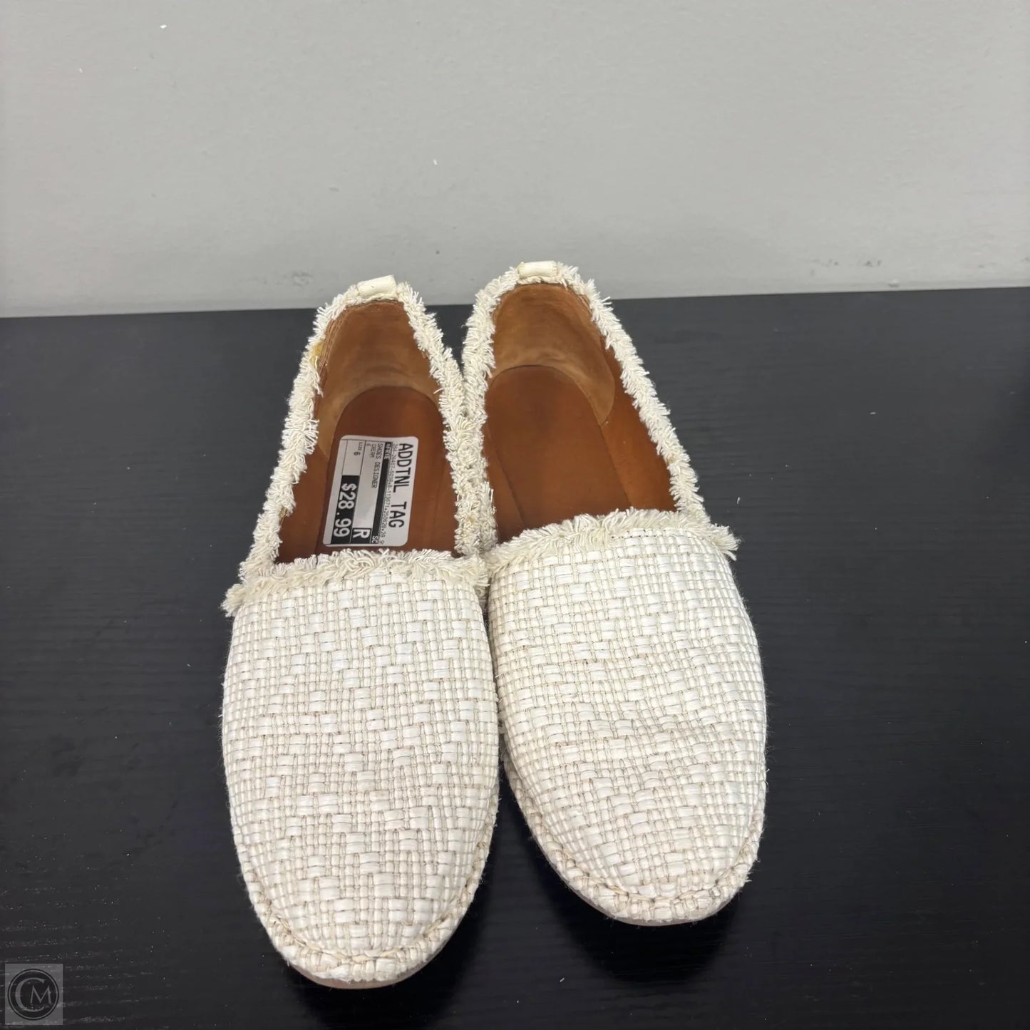 Shoes Designer By Frye In Cream, Size: 6