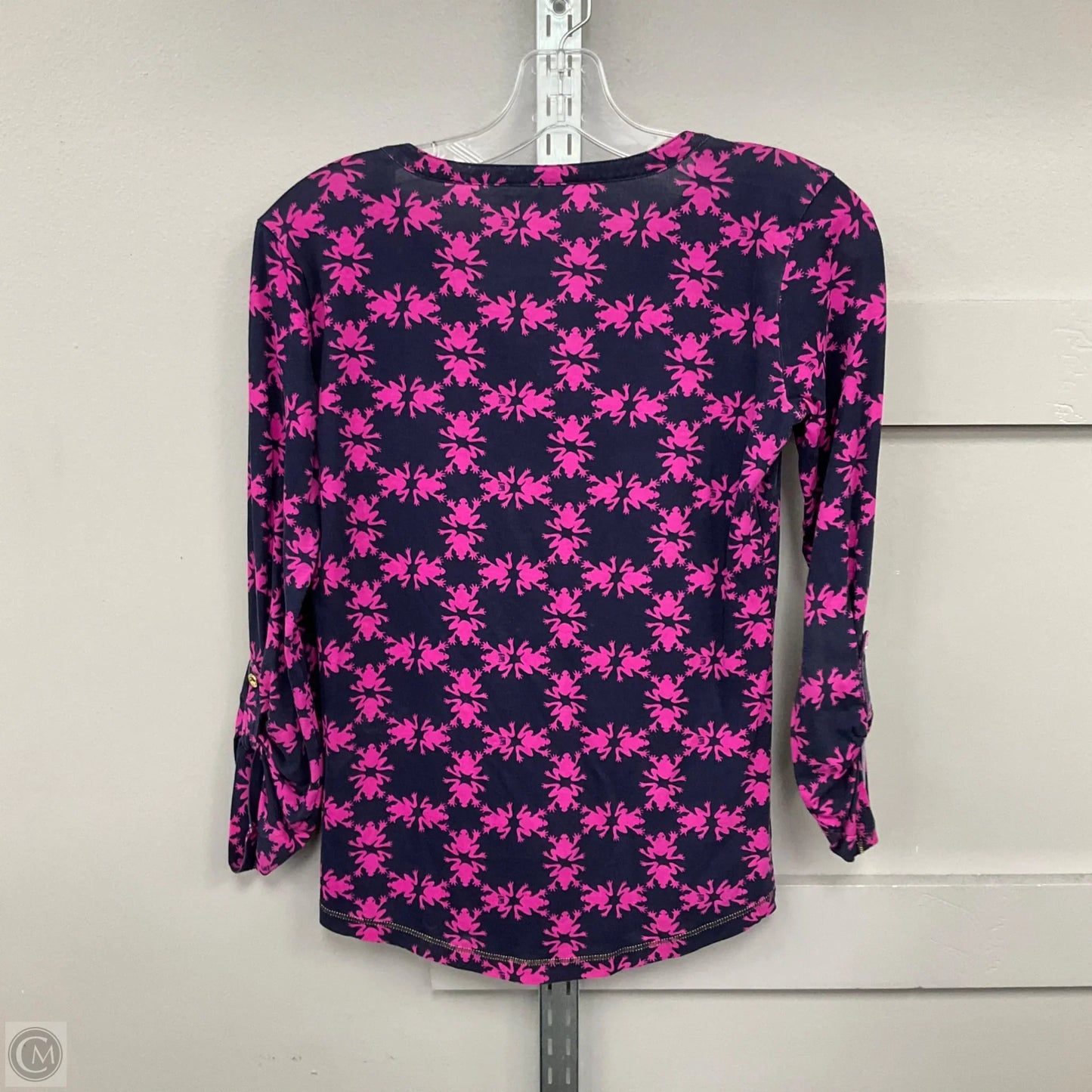 Top Long Sleeve By Lilly Pulitzer In Animal Print, Size: Xs