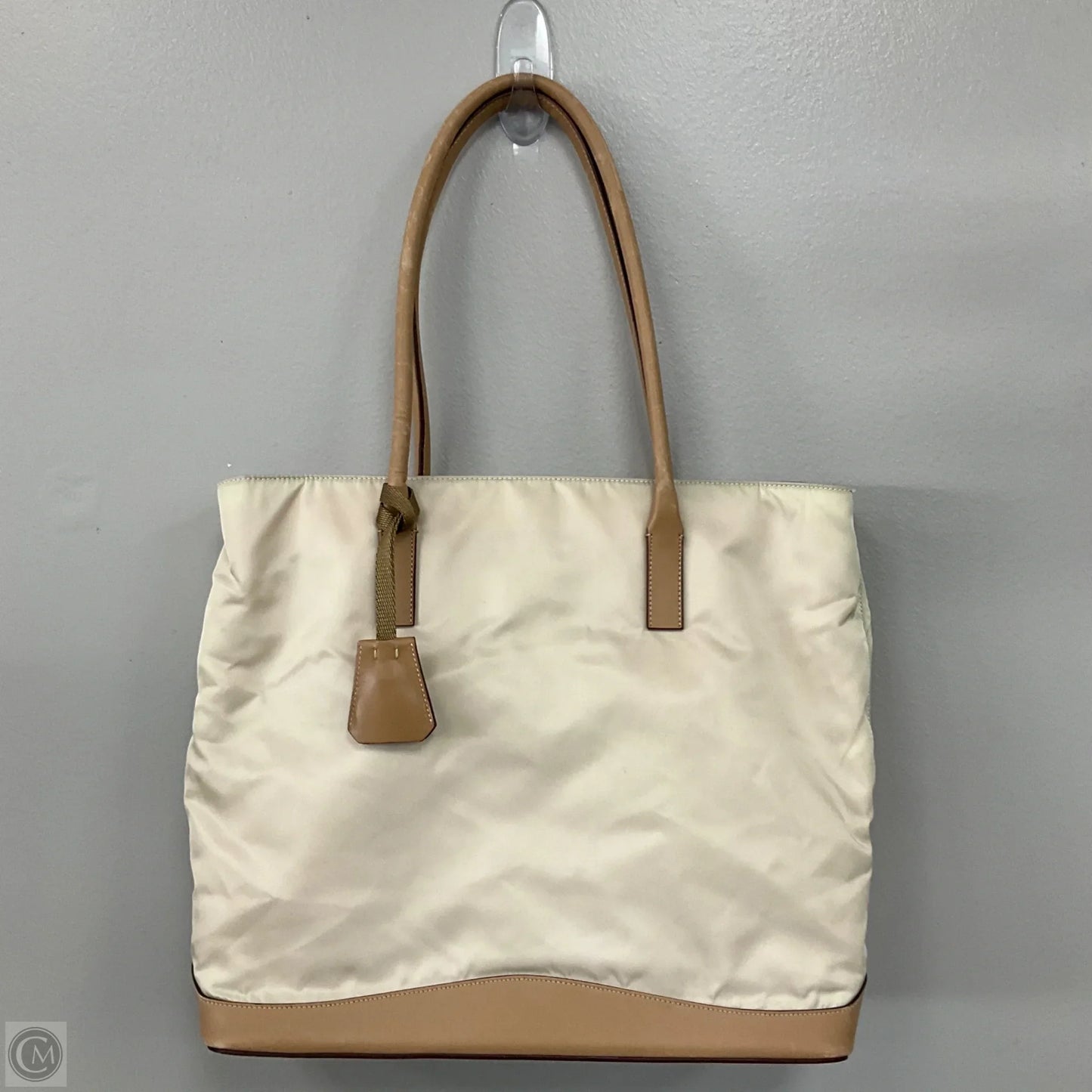Tote Luxury Designer By Prada, Size: Medium