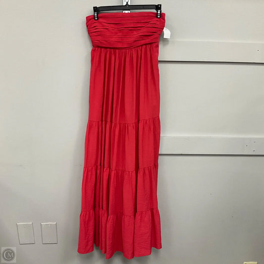 Dress Casual Maxi By Abercrombie And Fitch In Red, Size: Xxs