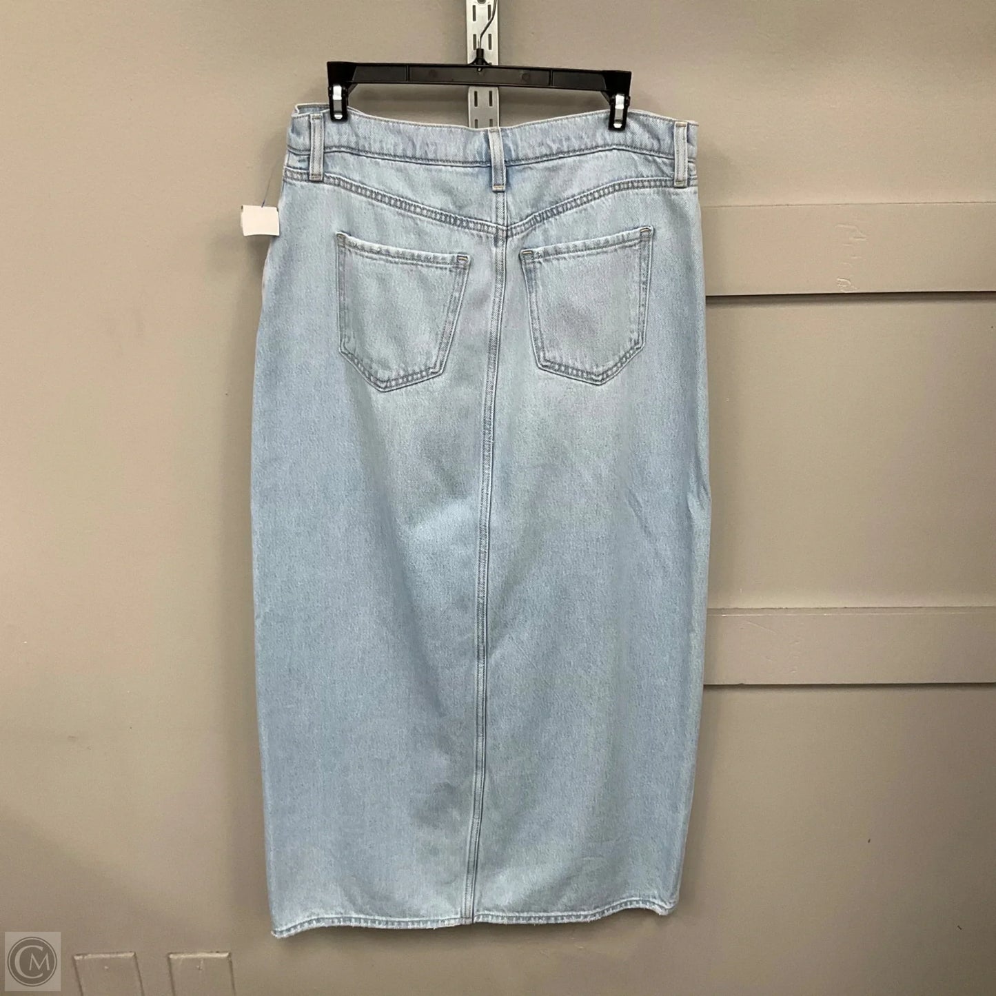 Skirt Maxi By Old Navy In Blue Denim, Size: 8