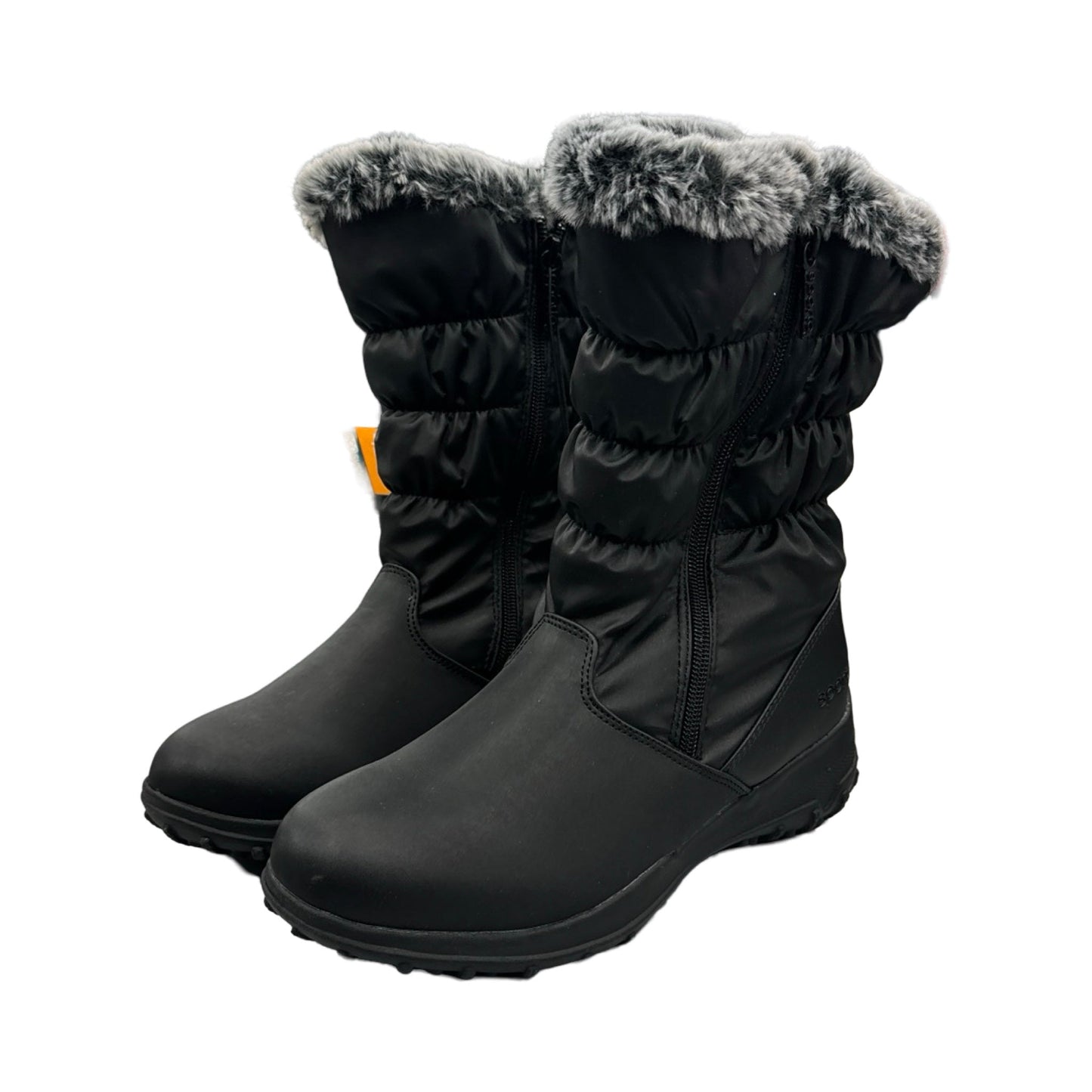 Boots Snow By Sporto In Black, Size: 8