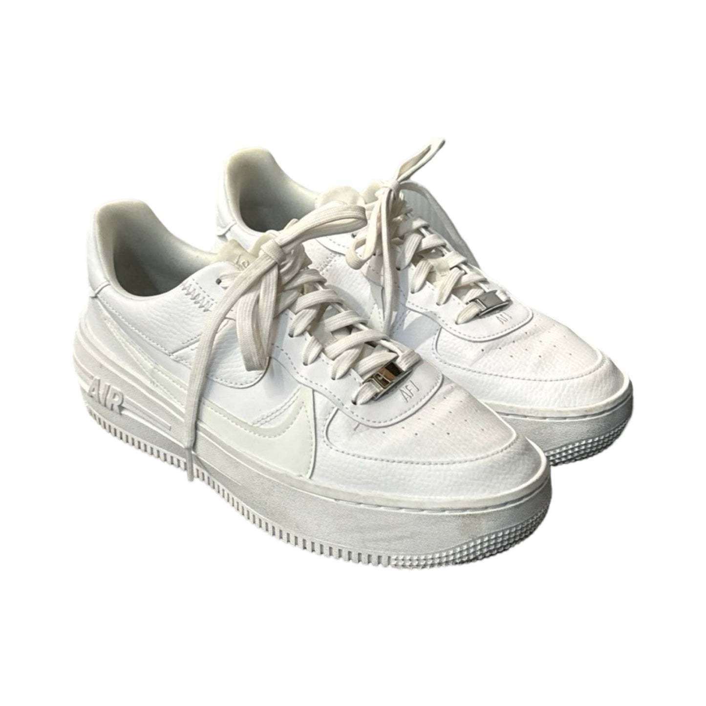 Shoes Athletic By Nike In White, Size: 9.5