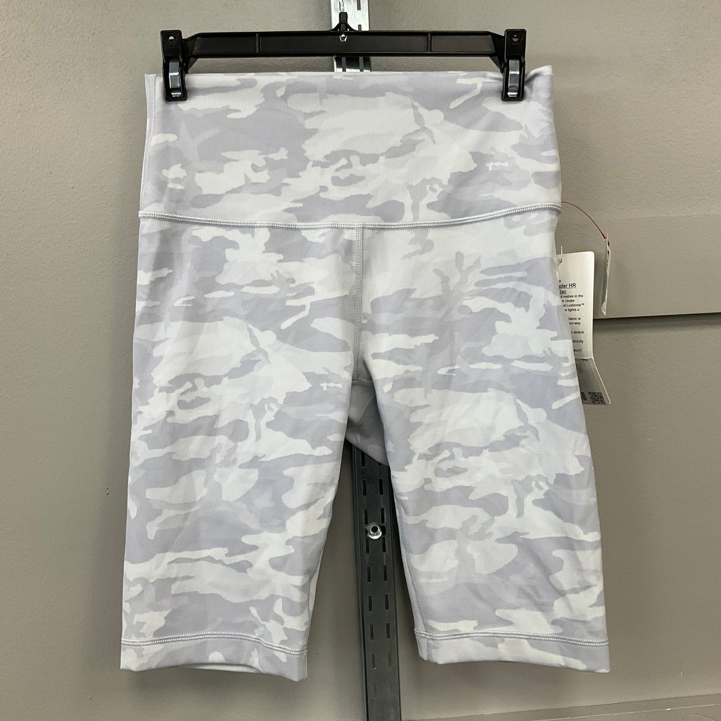 Athletic Shorts By Lululemon In Camouflage Print, Size: 8