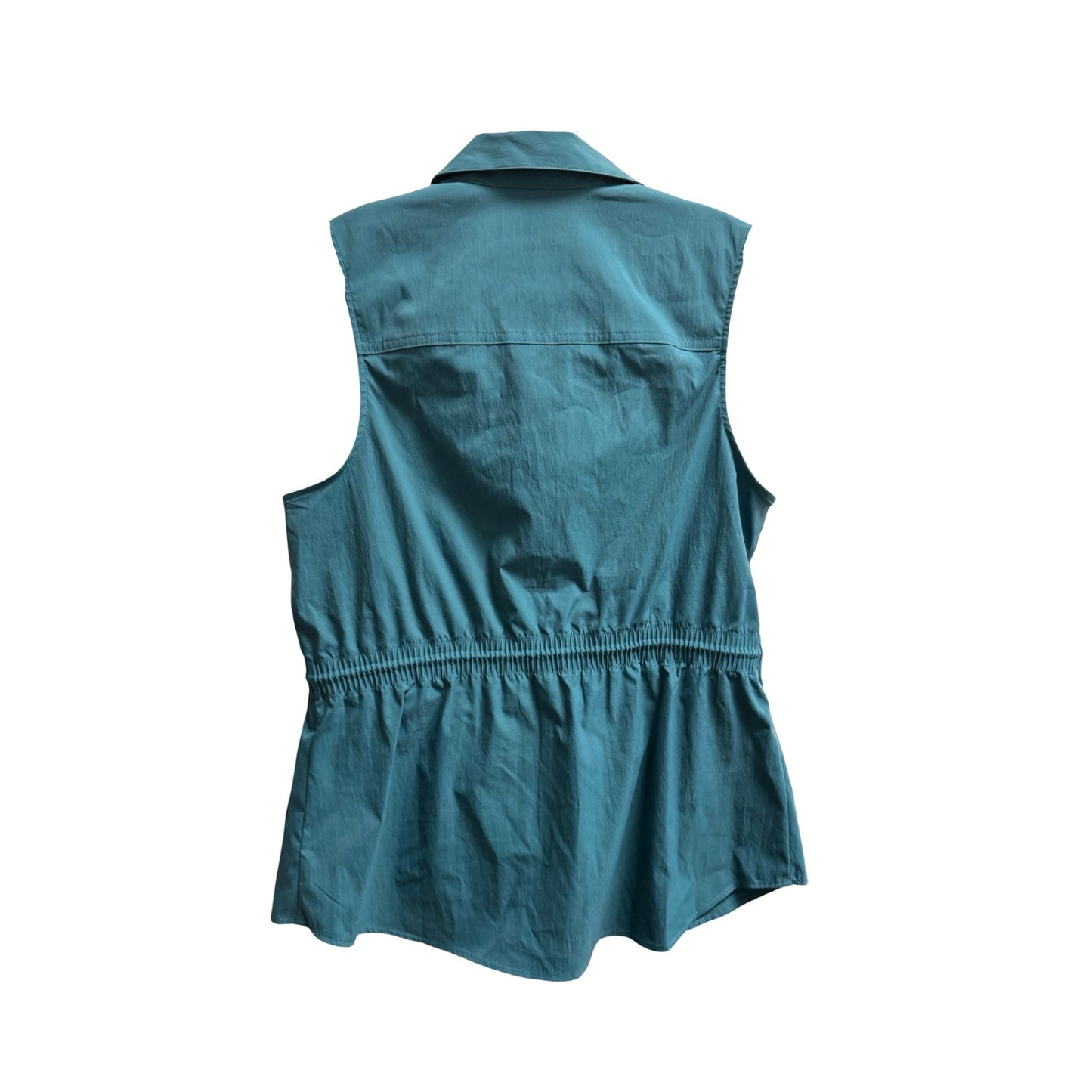 Top Sleeveless By Athleta In Teal, Size: L