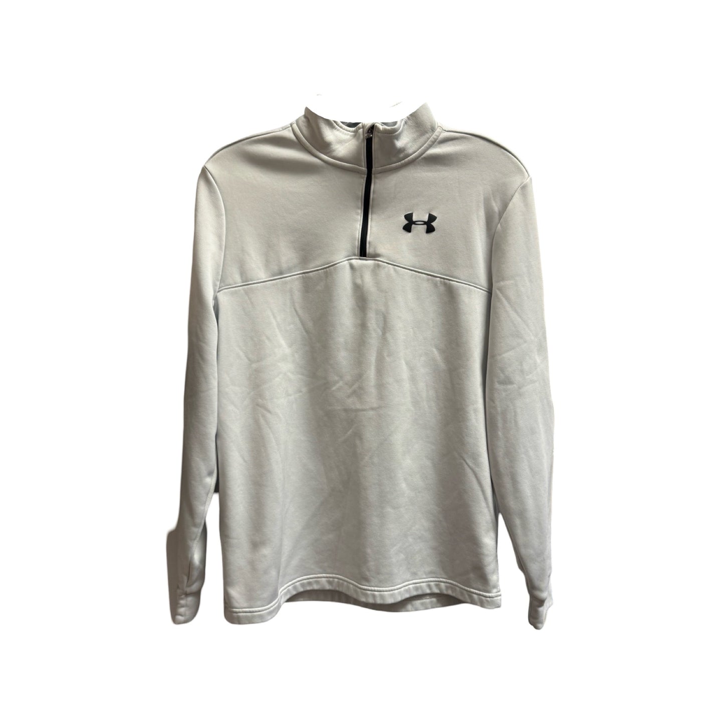 Athletic Jacket By Under Armour In Grey, Size: S