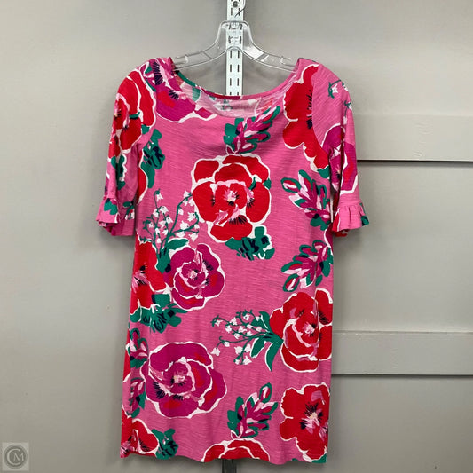 Dress Designer By Lilly Pulitzer In Floral Print, Size: S