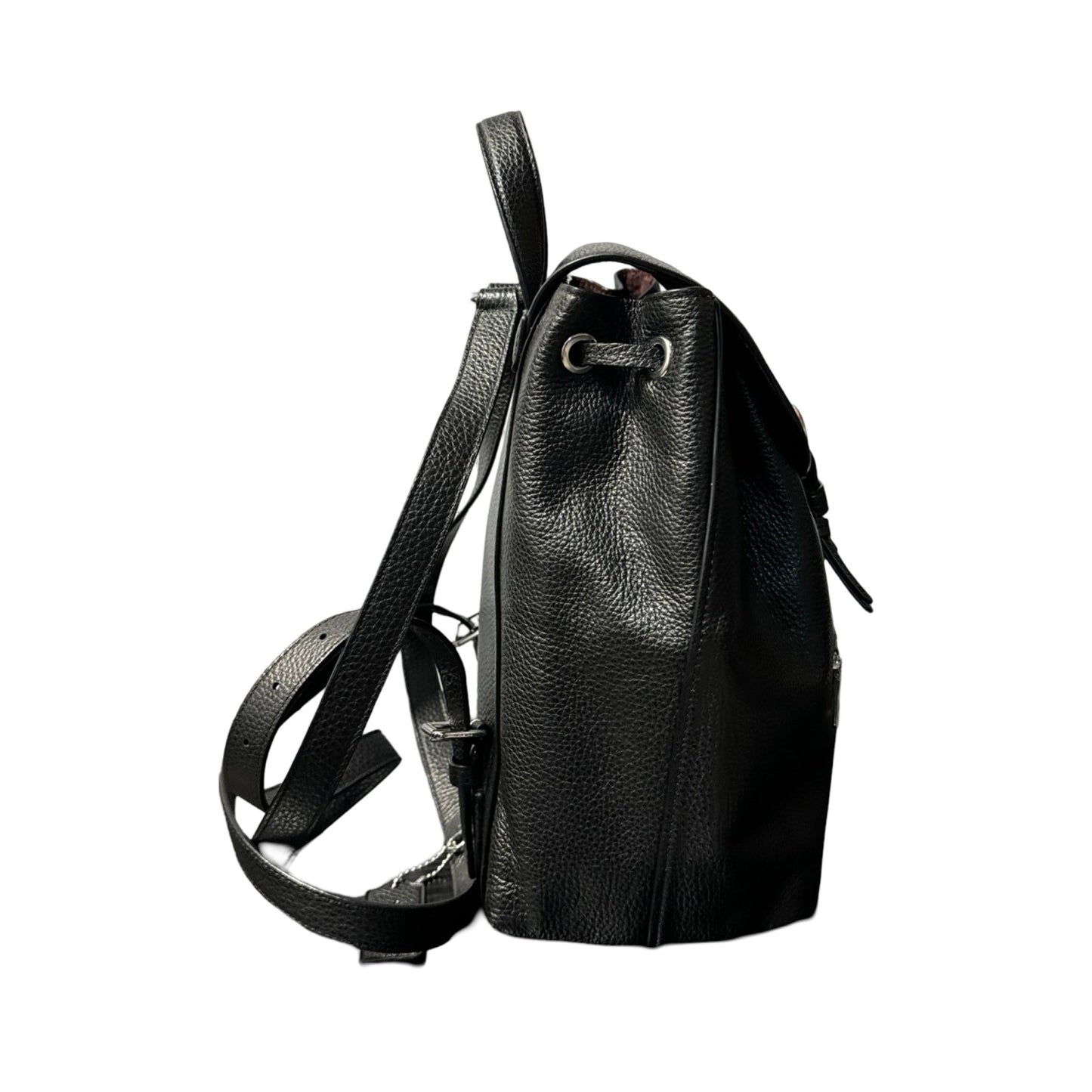 Black Backpack Designer Coach, Size Medium