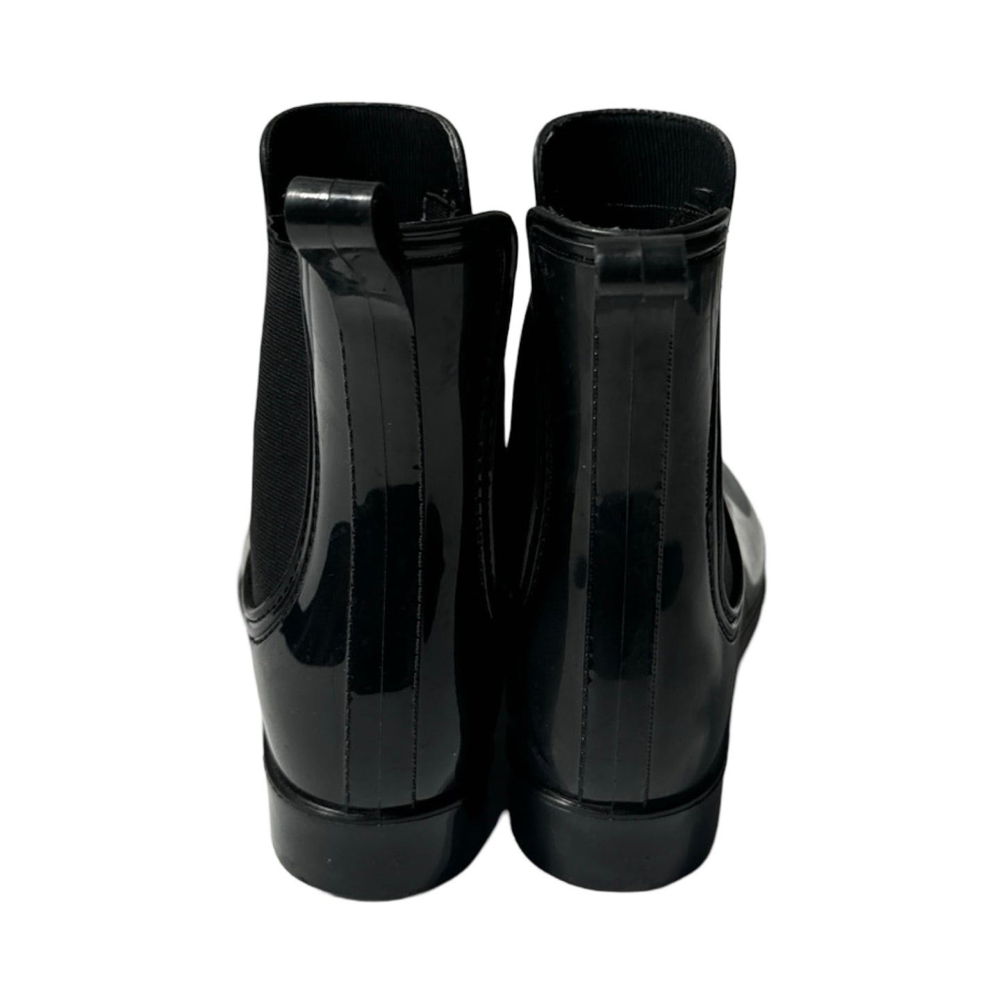 Black Boots Rain Inc, Size 6