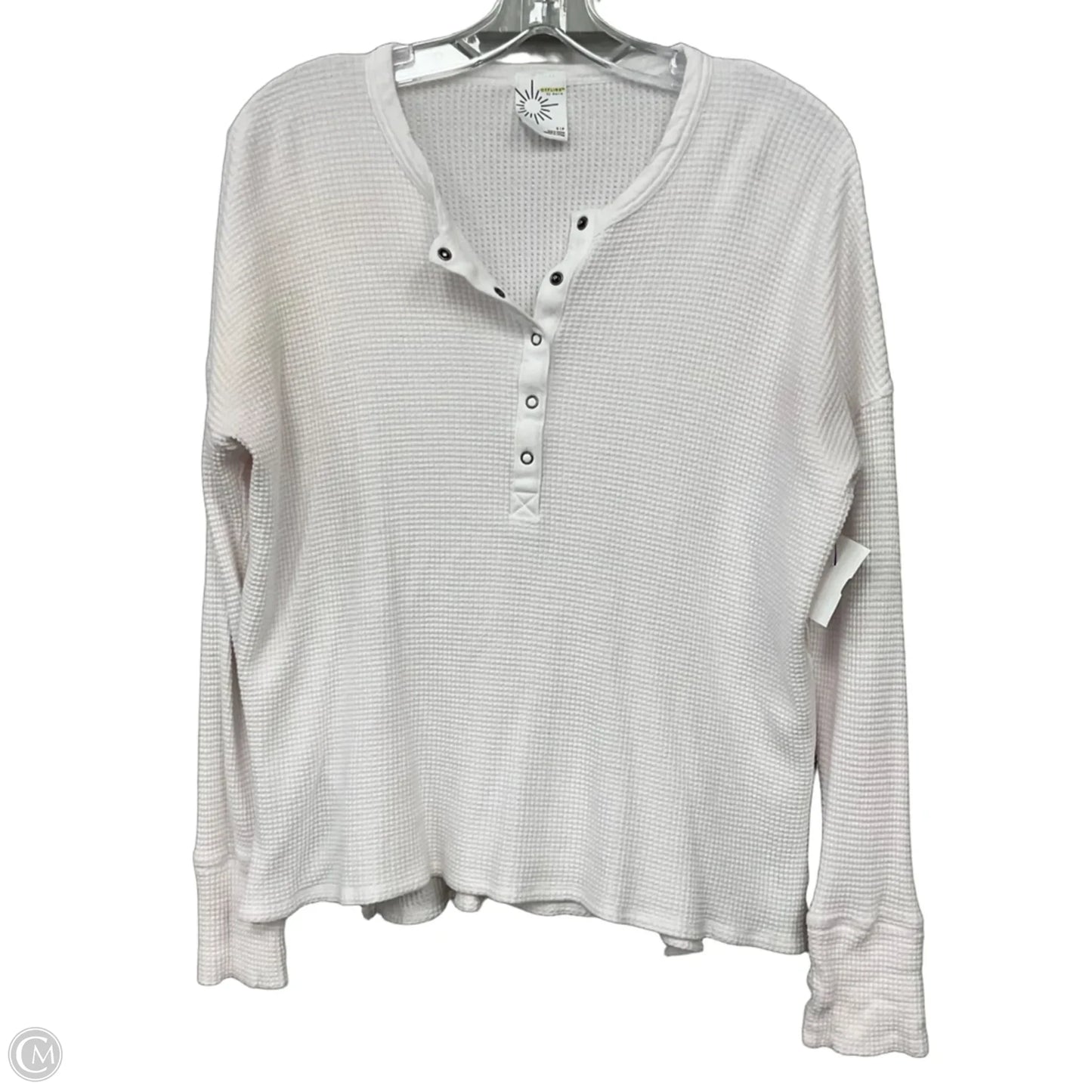 Top Long Sleeve By Offline By Aerie In White, Size: S