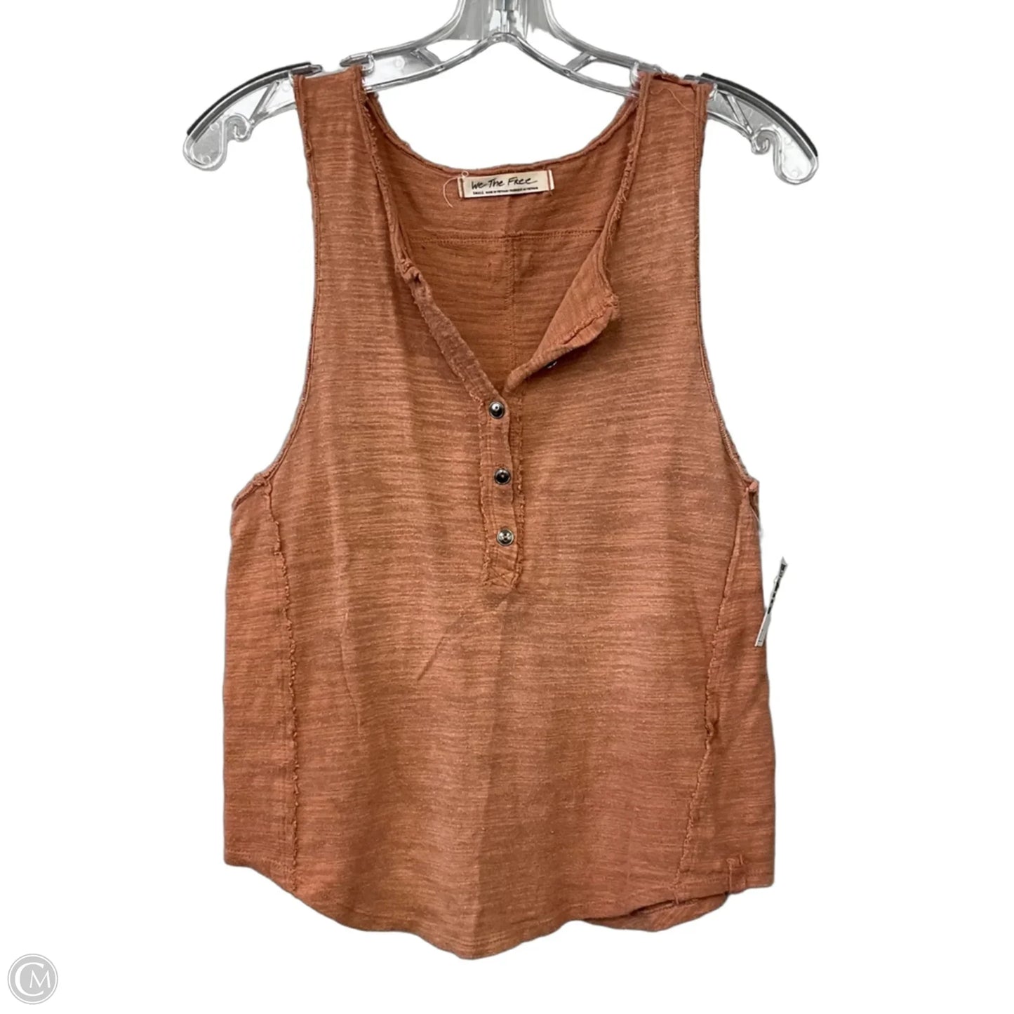 Top Sleeveless By We The Free In Bronze, Size: S