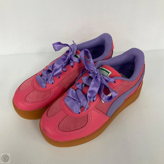 Shoes Sneakers Platform By Puma In Pink & Purple, Size: 6