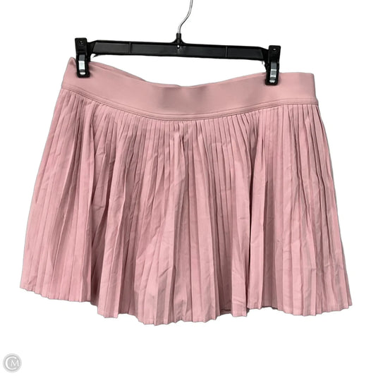 Athletic Skort By Lululemon In Pink, Size: 8