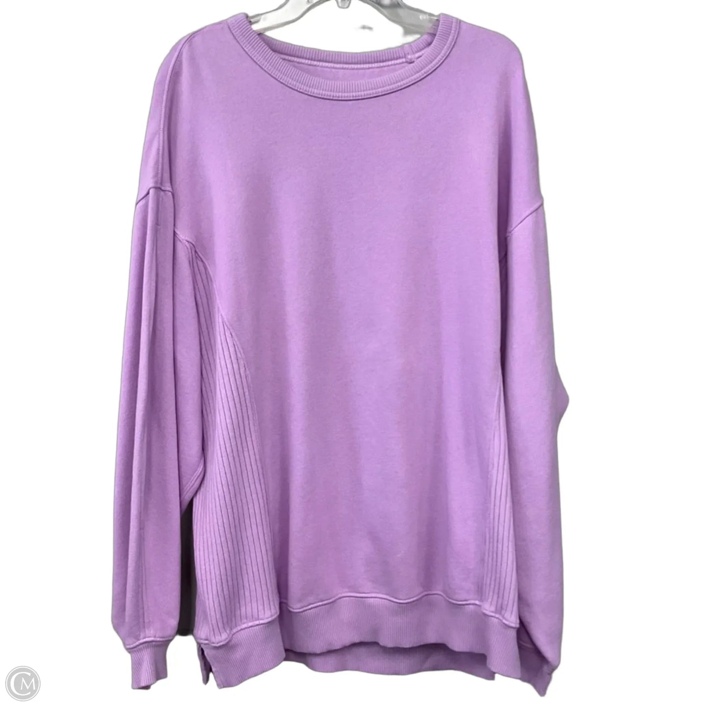 Sweatshirt Crewneck By Aerie In Purple, Size: M