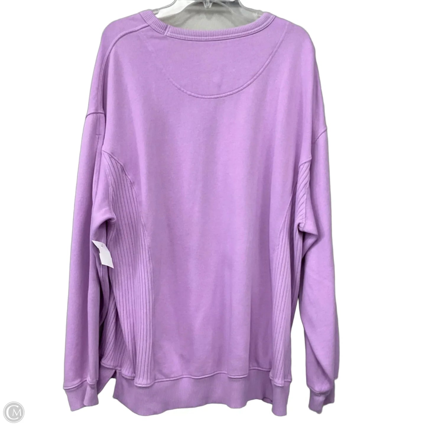 Sweatshirt Crewneck By Aerie In Purple, Size: M