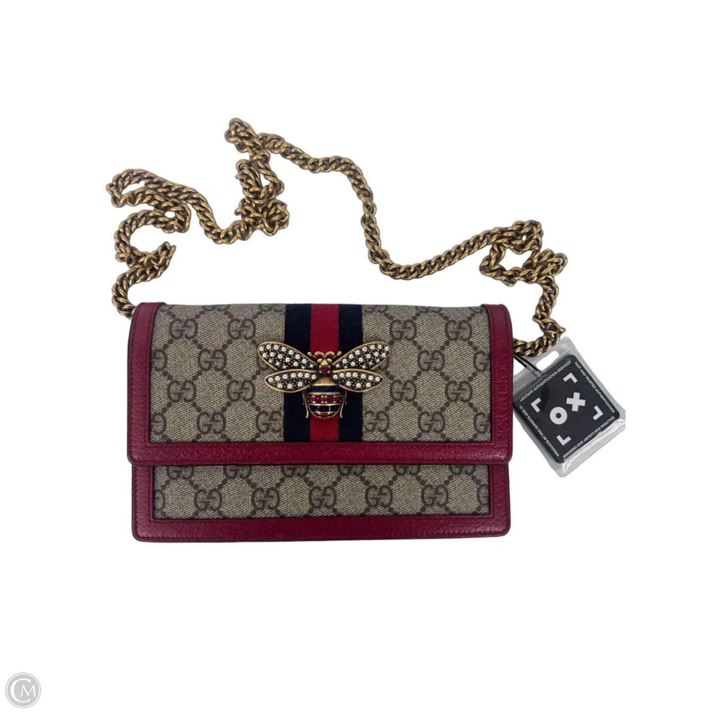 Crossbody Luxury Designer By Gucci, Size: Small