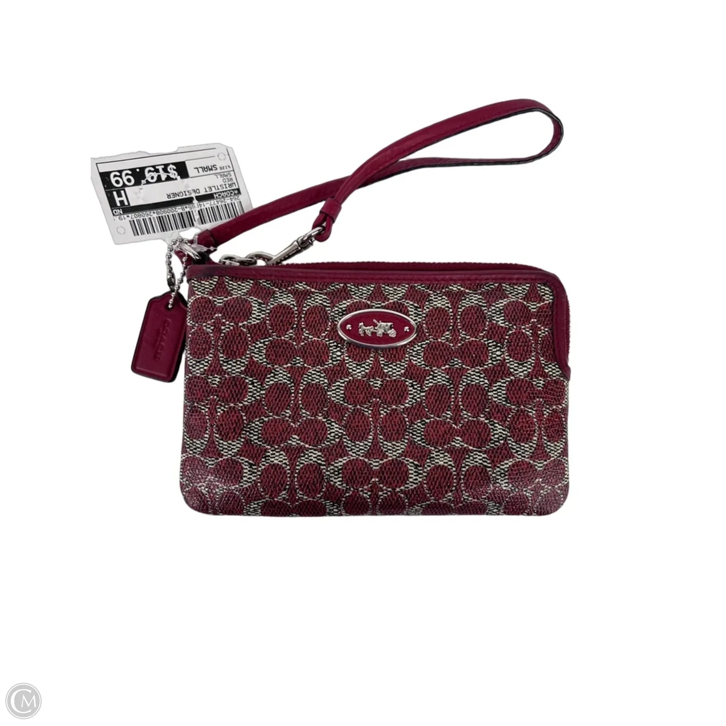 Wristlet Designer By Coach, Size: Small