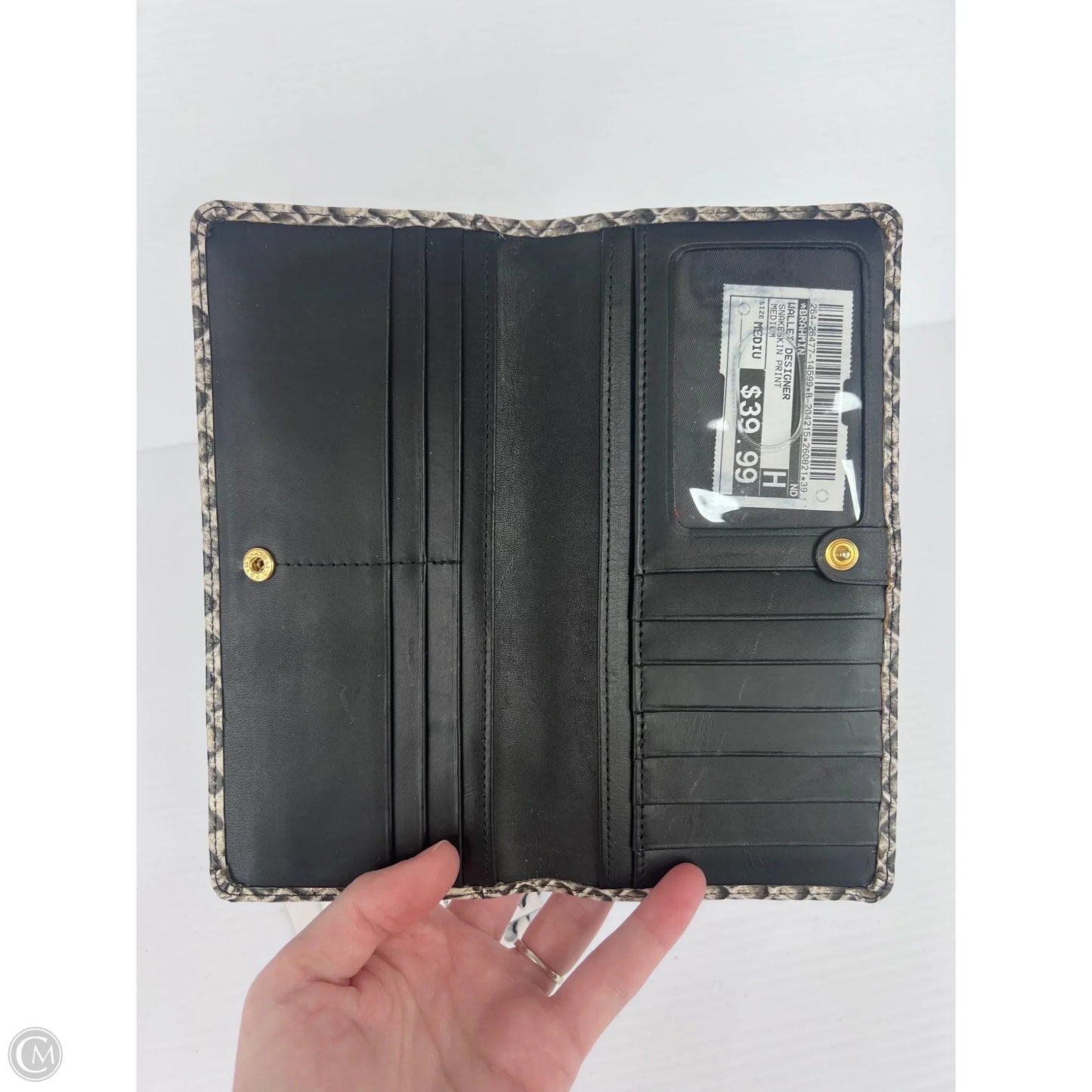 Wallet Designer By Brahmin, Size: Medium