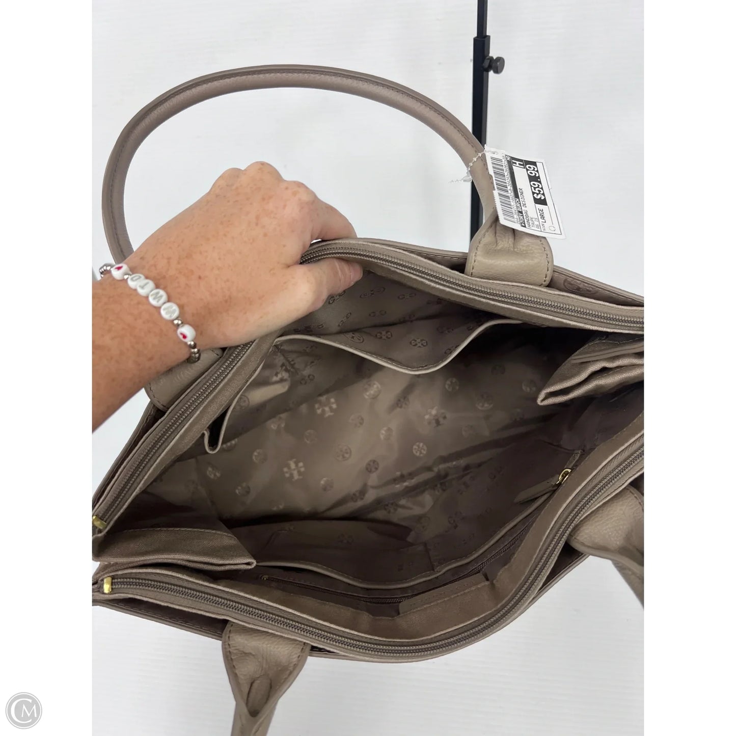 Handbag Designer By Tory Burch, Size: Large