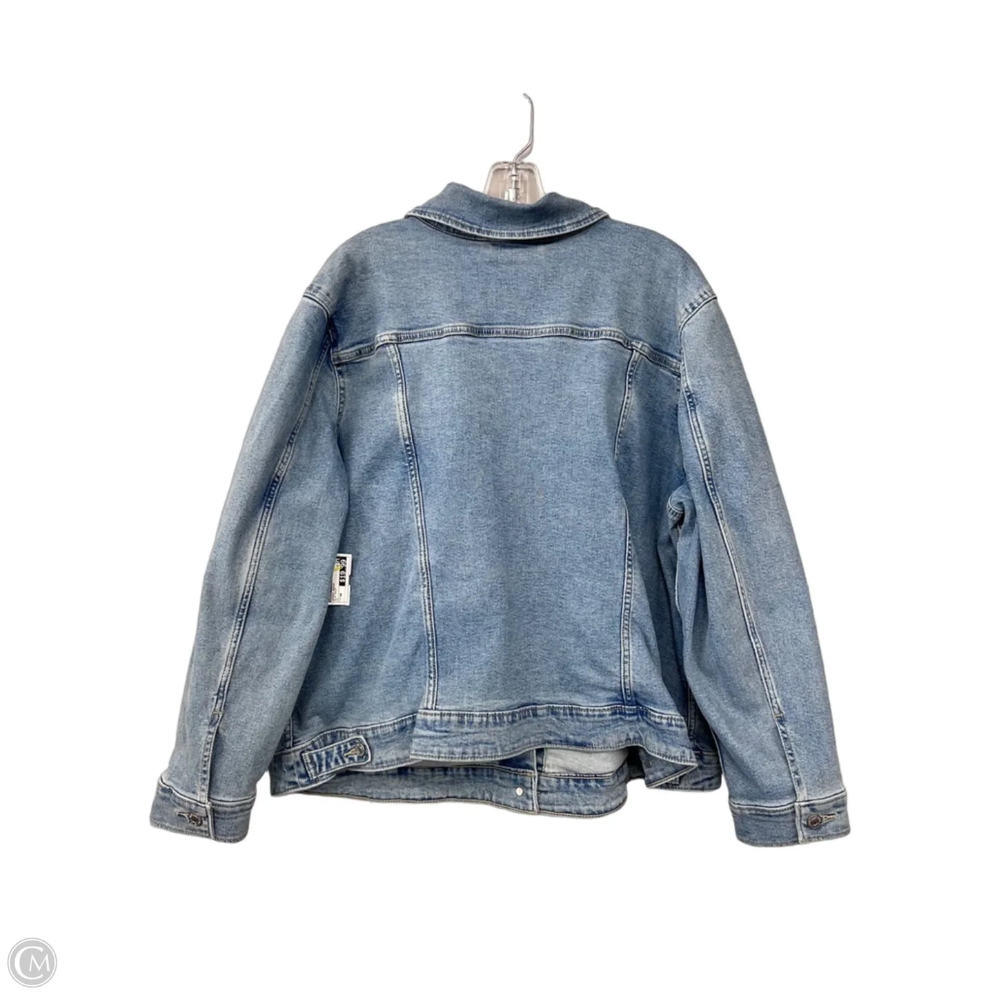 Jacket Denim By Levis In Blue Denim, Size: 4x