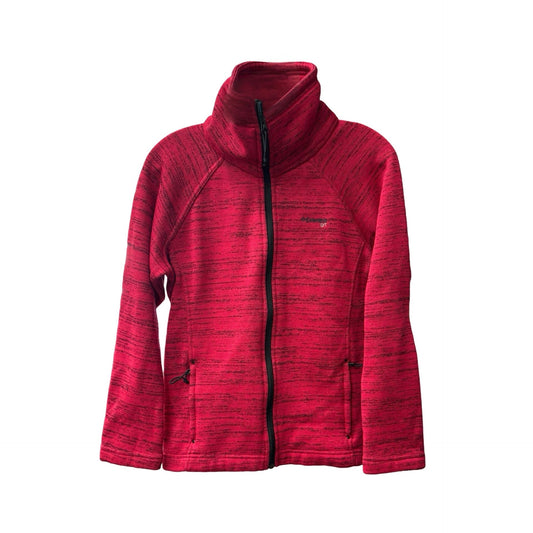 Athletic Jacket By Columbia In Red, Size: L