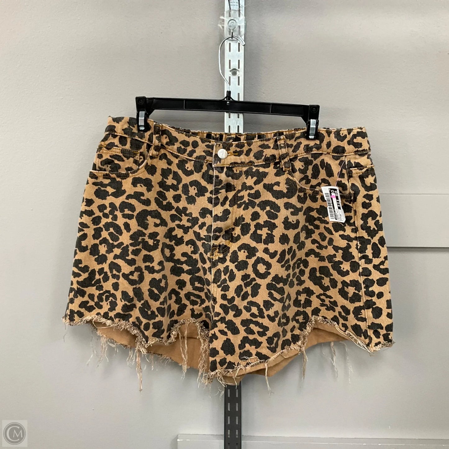 Shorts By Hayden La In Animal Print, Size: 1x