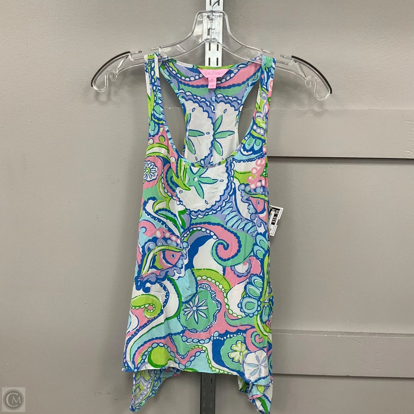 Top Sleeveless Designer By Lilly Pulitzer In Multi-colored, Size: Xs