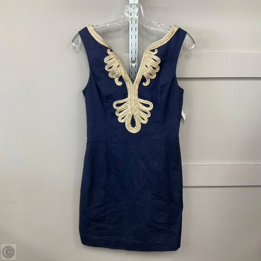 Dress Designer By Lilly Pulitzer In Navy, Size: 4