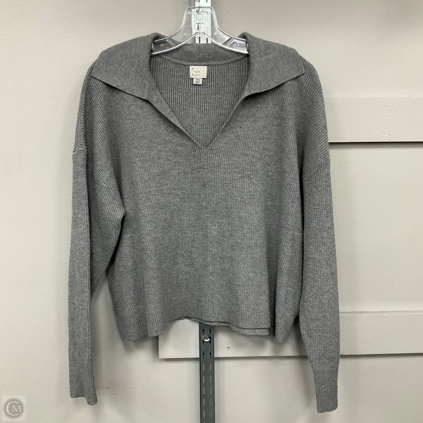 Sweater By A New Day In Grey, Size: Xxl