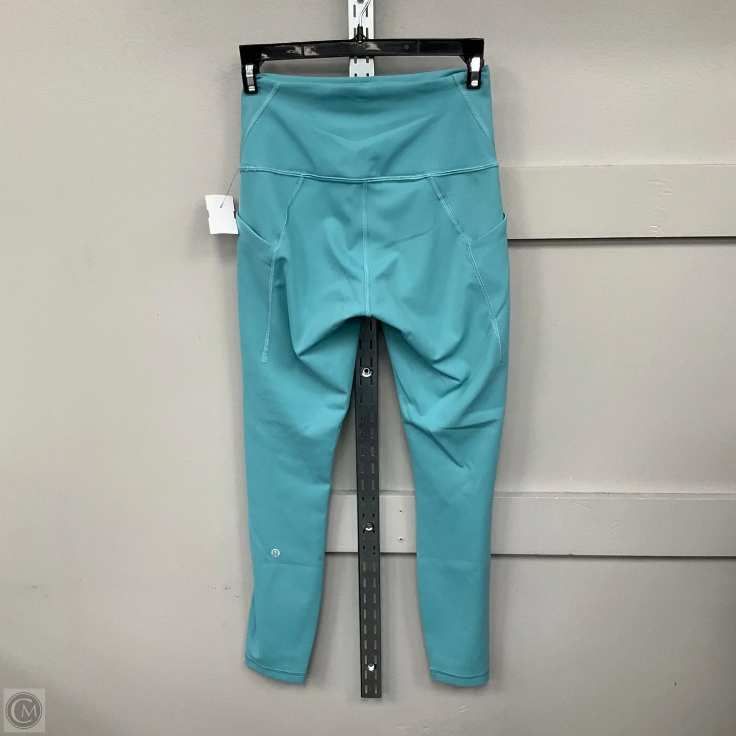 Athletic Leggings By Lululemon In Blue, Size: 6