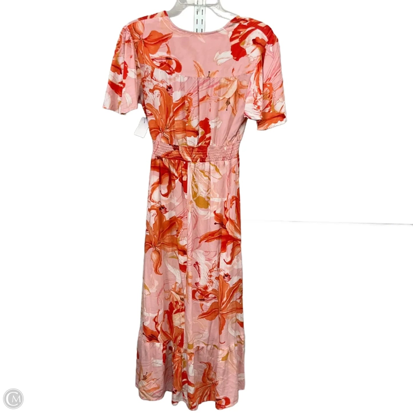 Dress Casual Maxi By Abel The Label In Orange & Pink, Size: Xs