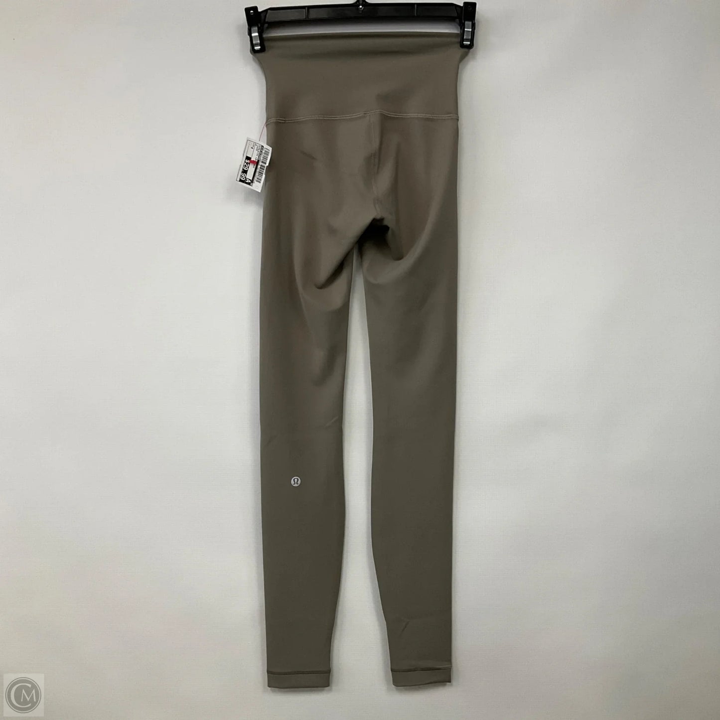 Athletic Leggings By Lululemon In Taupe, Size: 0