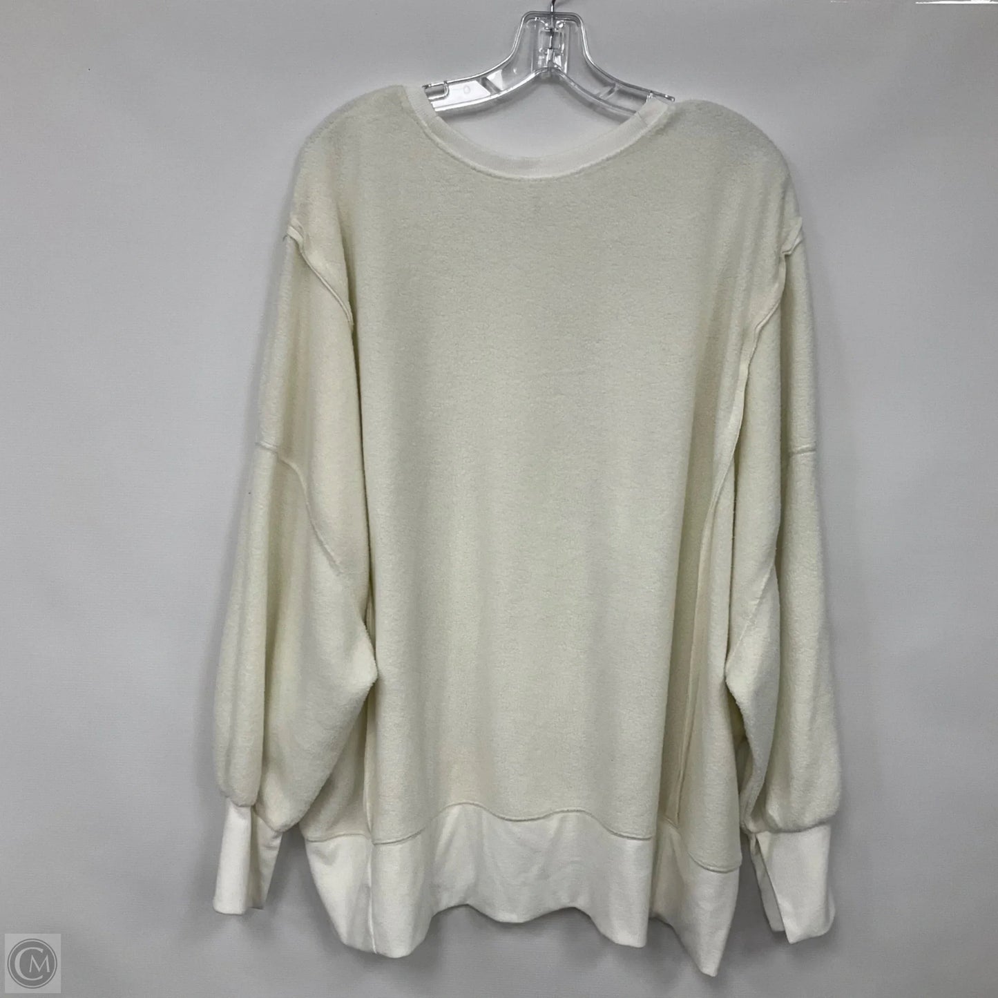 Top Long Sleeve By Altard State In Cream, Size: L