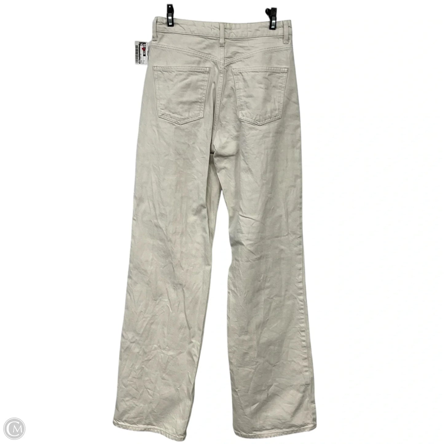 Pants Wide Leg By Zara In Cream, Size: 6