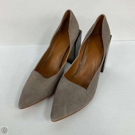 Shoes Heels Block By Halston In Taupe, Size: 8.5