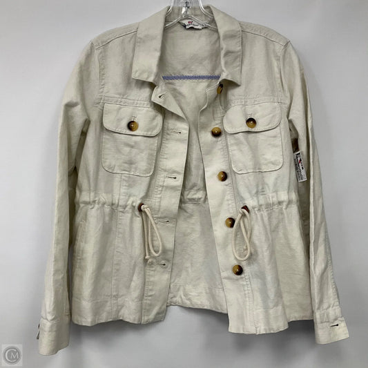 Jacket Other By Vineyard Vines In Cream, Size: M