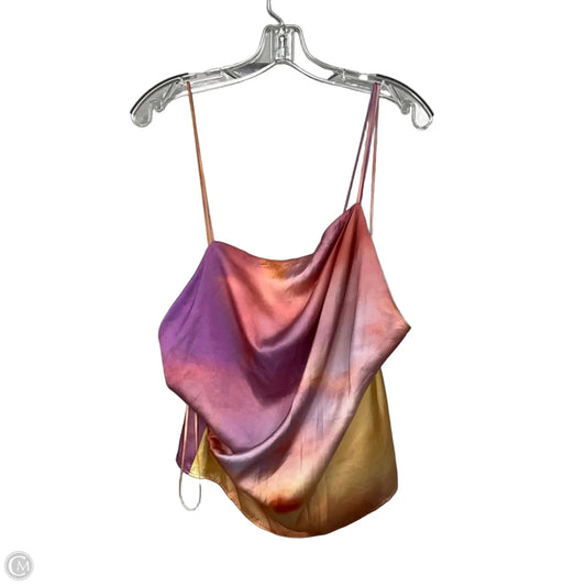 Top Sleeveless By Zara In Multi-colored, Size: Xl