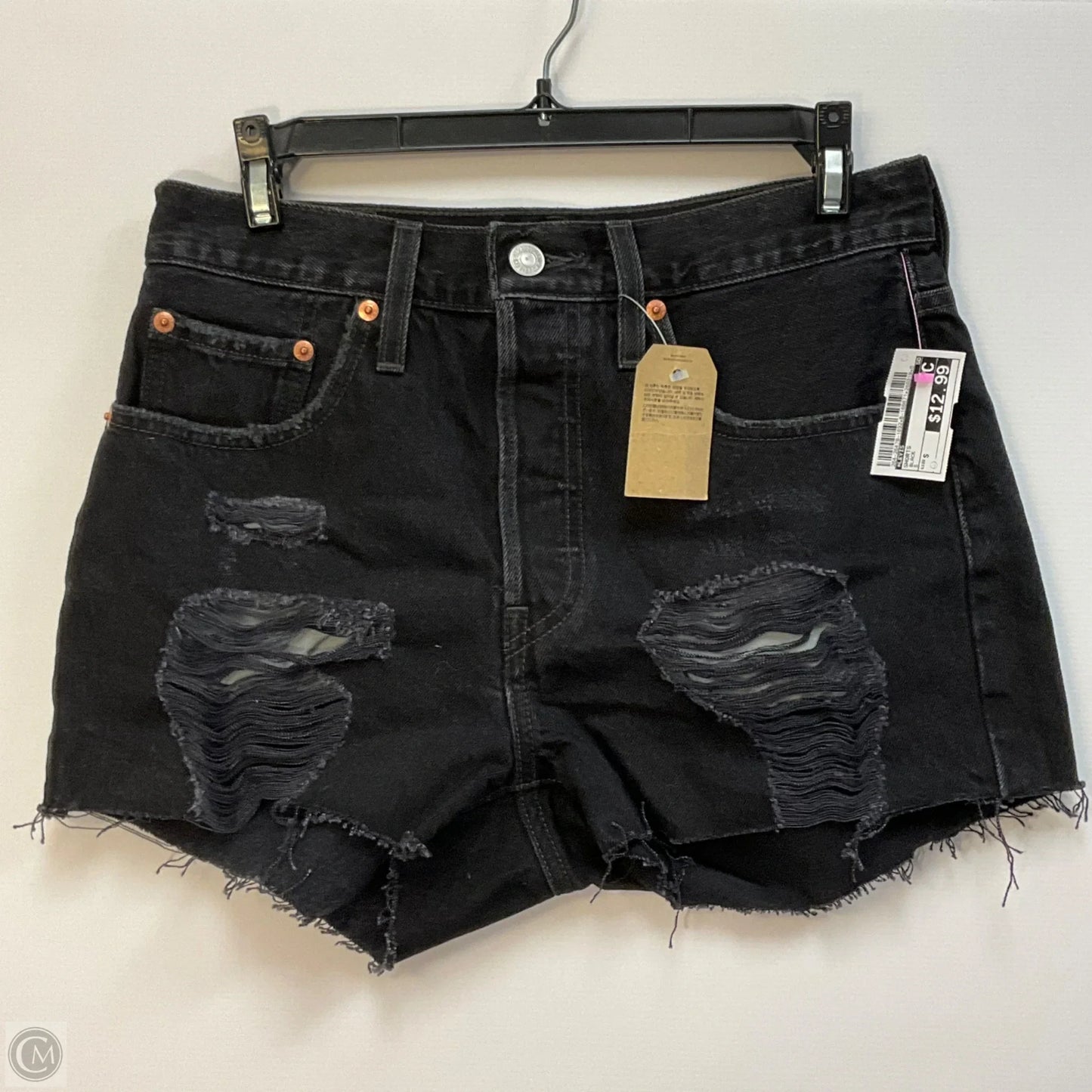 Shorts By Levis In Black, Size: S