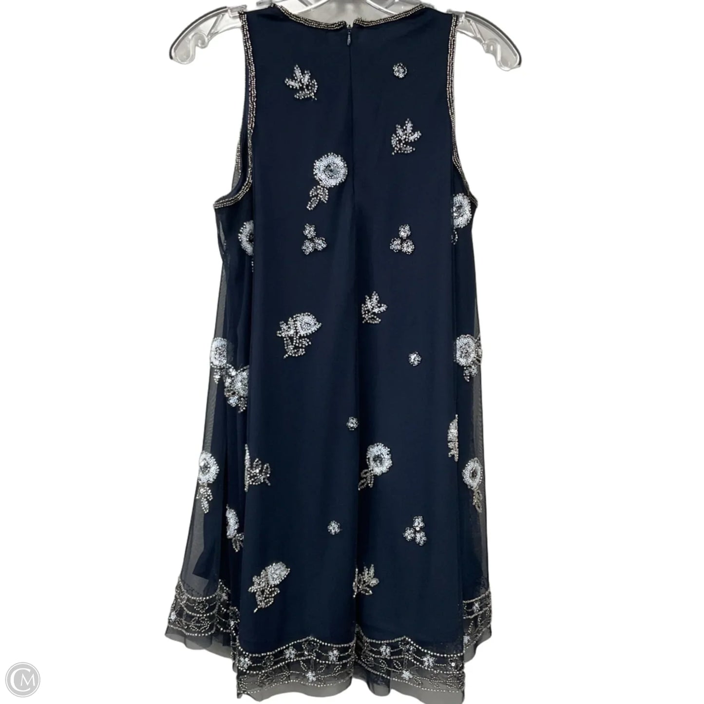 Dress Casual Short By Altard State In Blue & Silver, Size: M