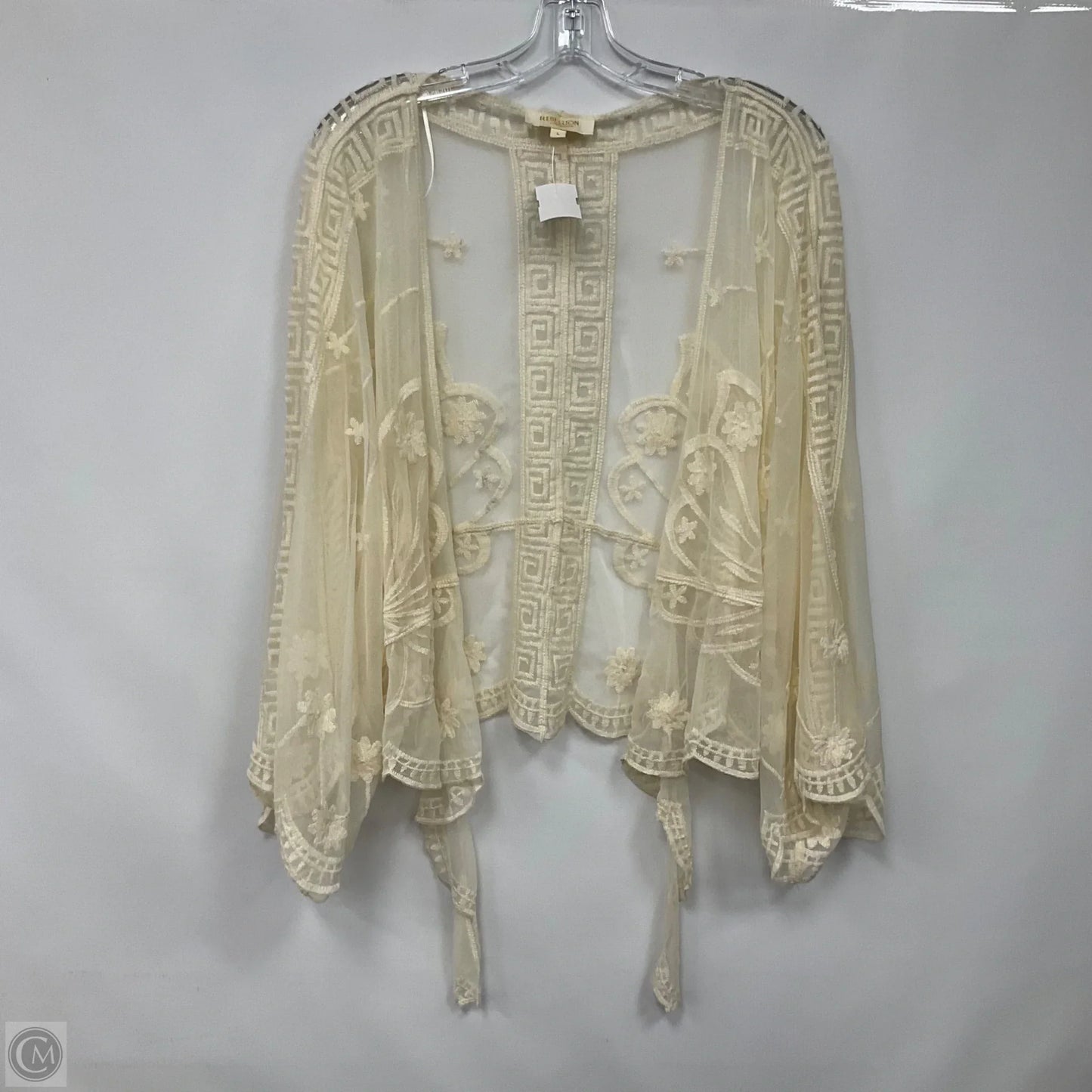 Kimono By Rebellion In Beige, Size: L