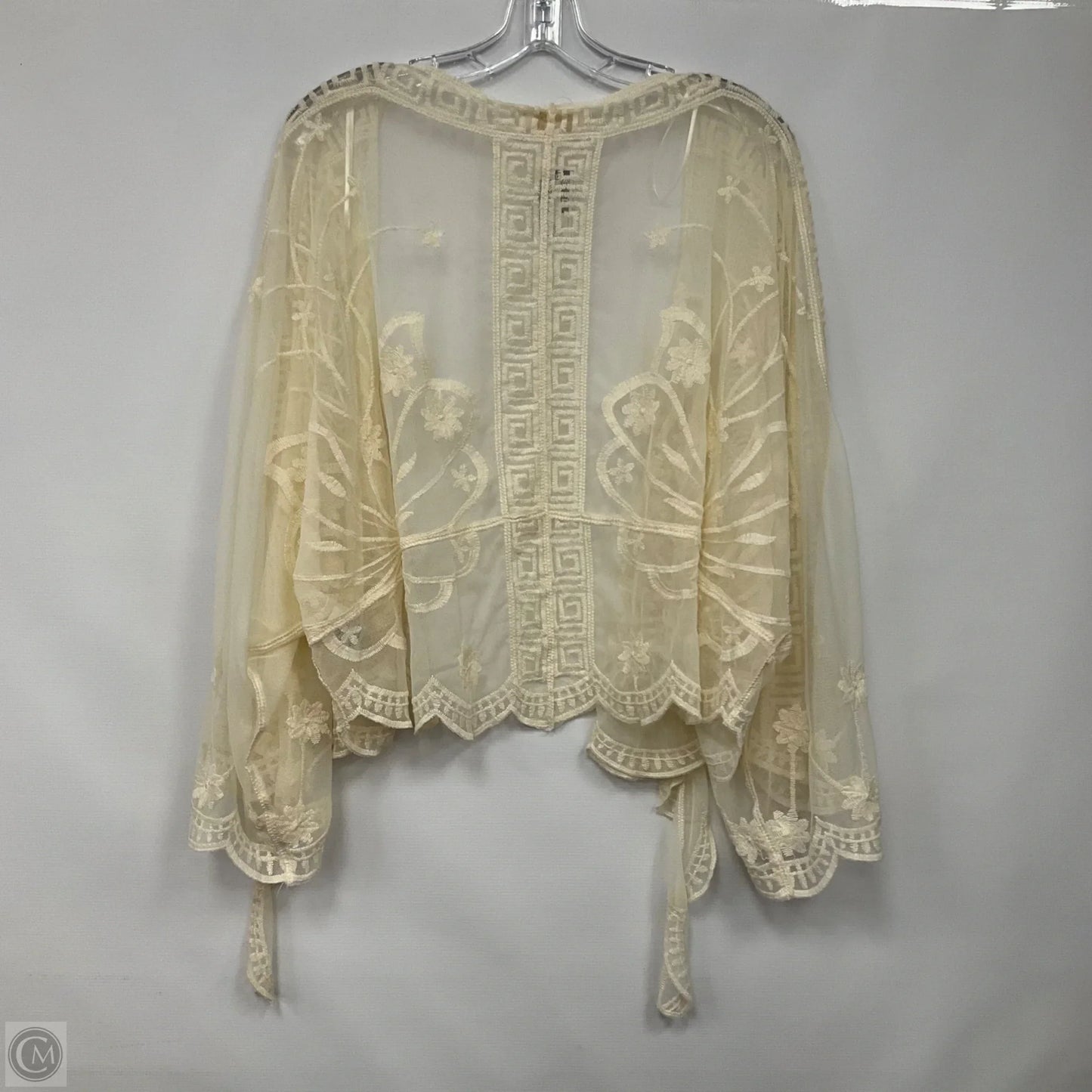 Kimono By Rebellion In Beige, Size: L