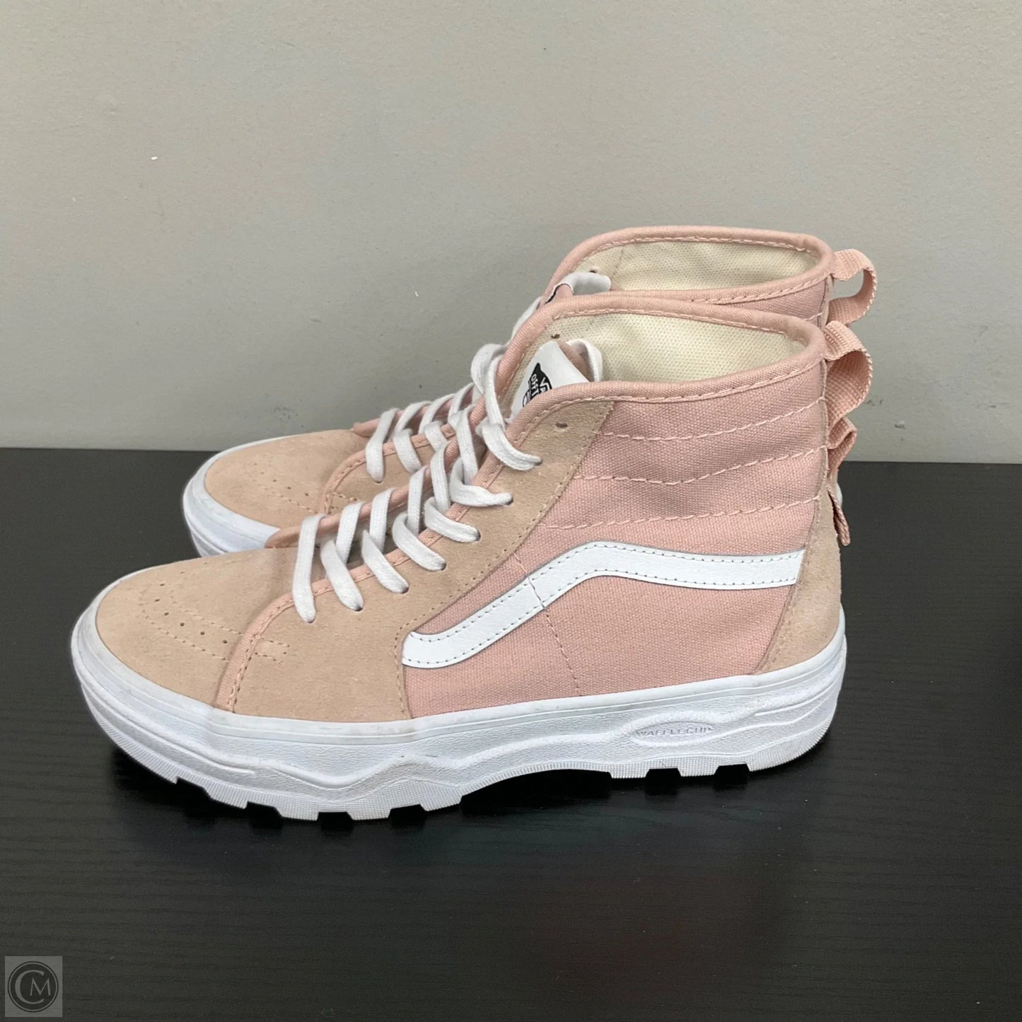 Shoes Athletic By Vans In Pink, Size: 6.5