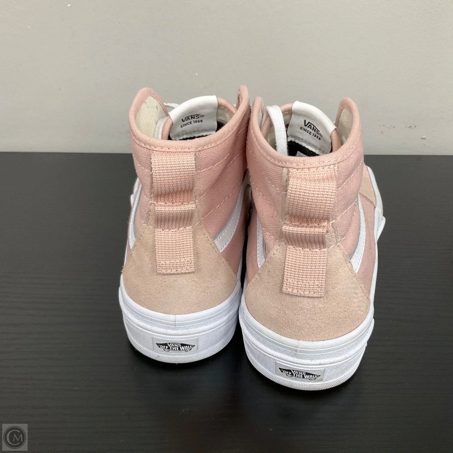 Shoes Athletic By Vans In Pink, Size: 6.5