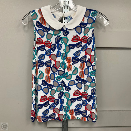 Top Sleeveless Designer By Kate Spade In Multi-colored, Size: S
