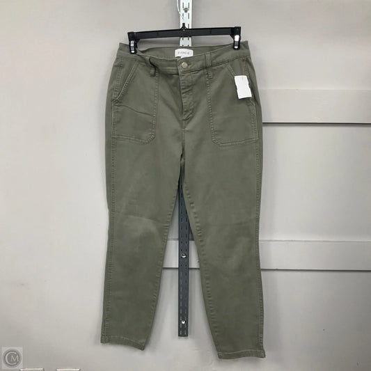 Jeans Skinny By Evereve In Green, Size: 4