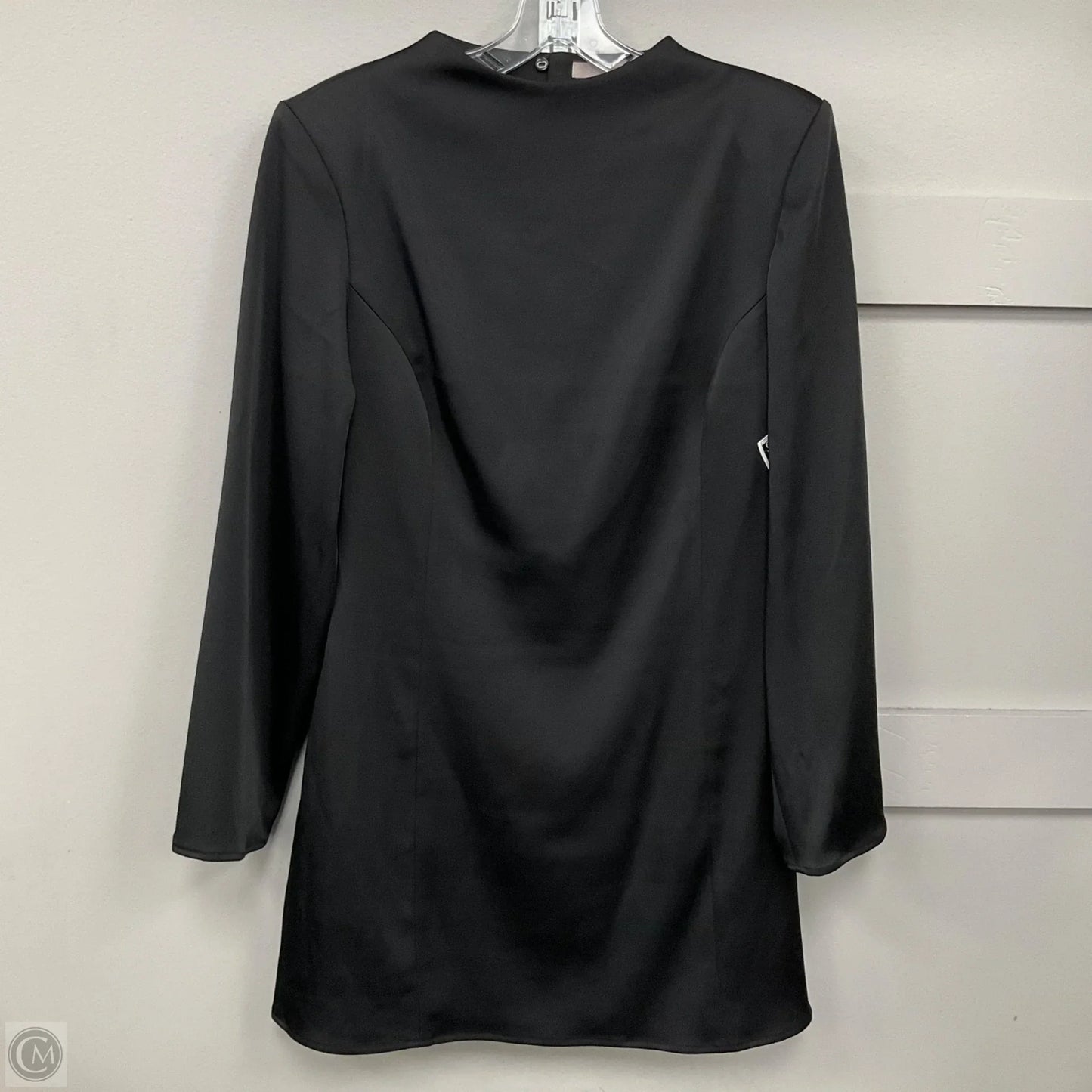 Dress Casual Midi By H&m In Black, Size: M