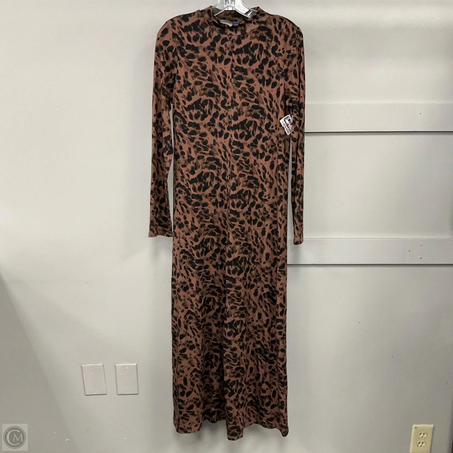 Dress Casual Maxi By Old Navy In Animal Print, Size: M
